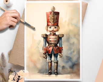 Nutcracker 1 , One Sheet Rice Paper US Letter Size