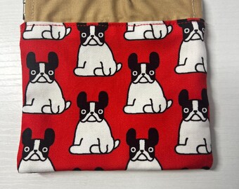 Spring-loaded mini bag