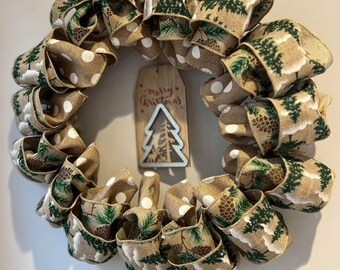 Ribbon Christmas Wreath