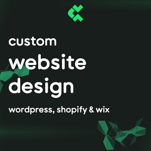 Custom Website Design, Web Designer, Custom Web Design Based On Wordpress, Shopify & Wix image 1