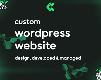 Custom Wordpress Website Design, Wordpress Website Designer, Wordpress Website Developed & Managed