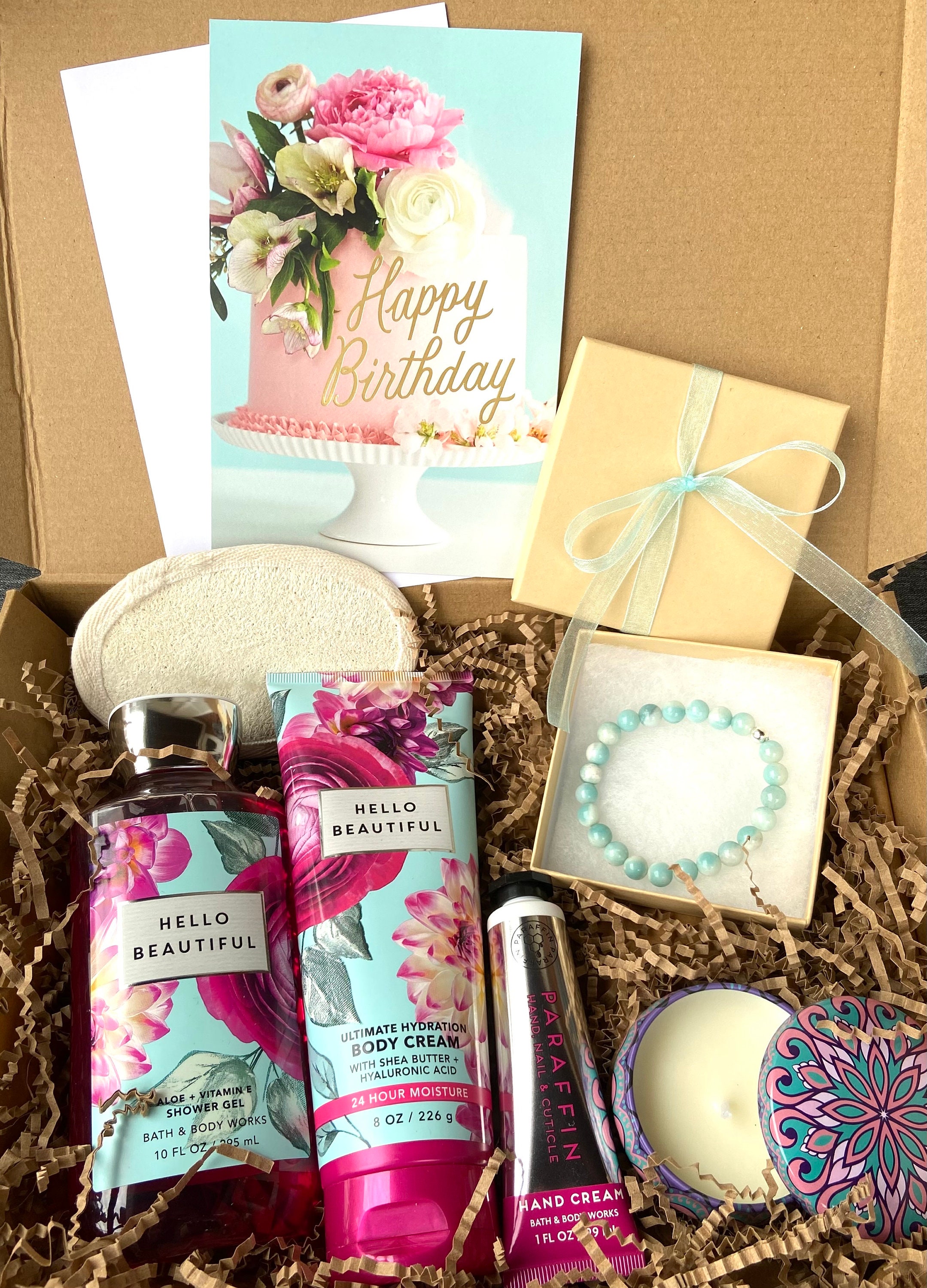 Gift Basket for Girl Spa Gift for Her Bath and Body Works - Etsy