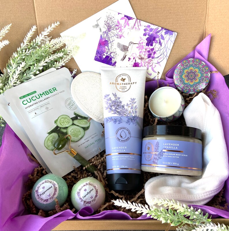 Self Care Gift Spa Gift for Her Best Friends Gift Birthday Etsy