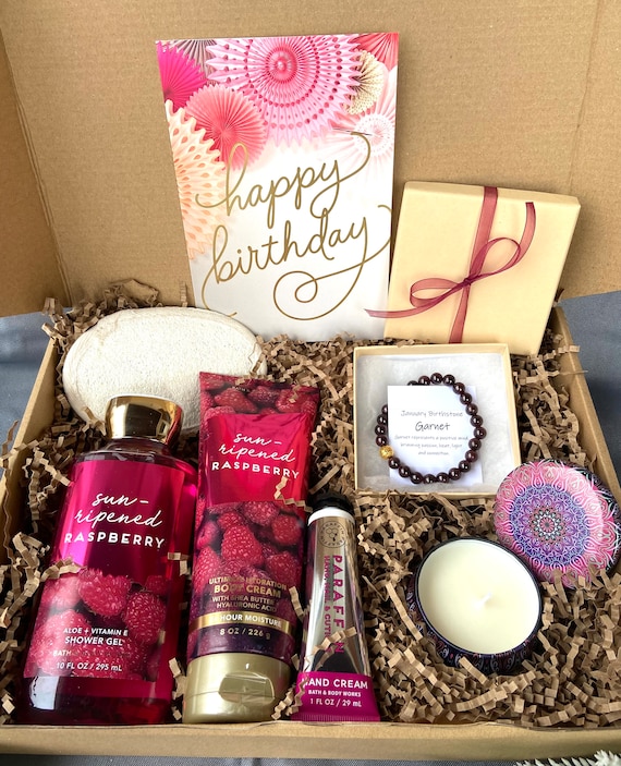 Birthday Gifts for Women,Spa Gift Baskets for Women Birthday Gift