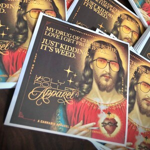 Stoner Jesus - Vinyl Sticker
