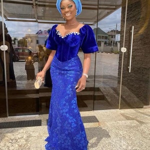 African Aline Dress Etsy