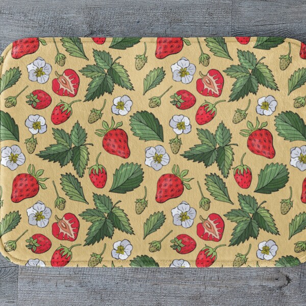 Strawberry Bathroom Accessories Etsy