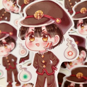 Vinylsticker Hanako-kun, toiletgebonden | Journal Aufkleber, plannersticker, plakboeksticker, animesticker