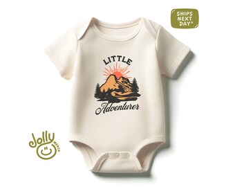 Little Adventurer ONESIES® Brand Bodysuit, Adventure Baby Bodysuit, Nature Themed Baby Bodysuit, Adventure Toddler Shirt