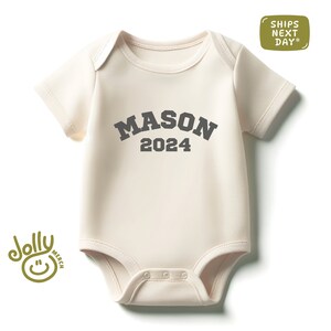 Personalized Name Baby One-piece, Custom Family Name Baby Bodysuit, Personalized Name Toddler Shirt, Baby Shower, Custom Newborn Bodysuit