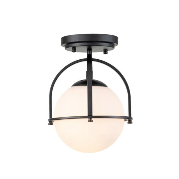 Globe Light Fixture Etsy