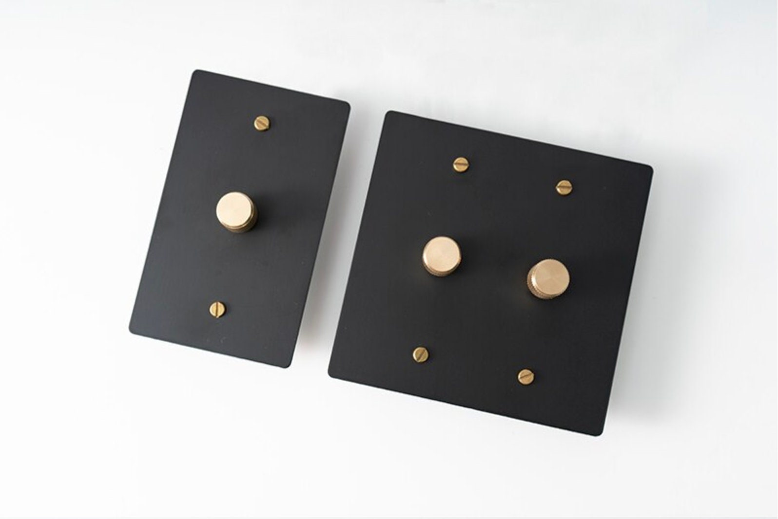 Matte Black With Gold Brass Cross Knurled Design Diamond Cut - Etsy