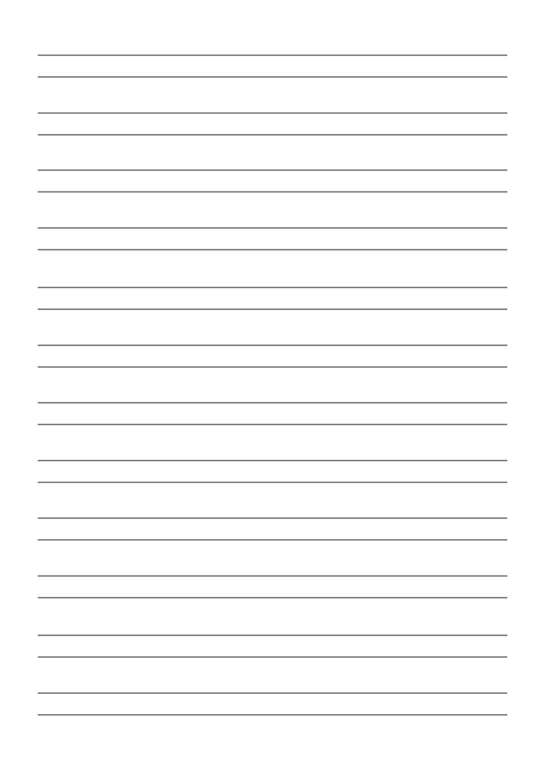 Handwriting Without Tears Paper, Printable Instant Download, PDF ...