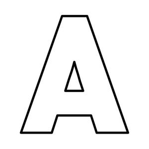 Letras mayúsculas y minúsculas del alfabeto, letras mayúsculas grandes, práctica de letras mayúsculas y minúsculas imprimible, actividad preescolar