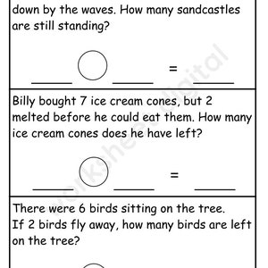 One Step Word Problems All Operations PDF, Word Problems Worksheet for ...