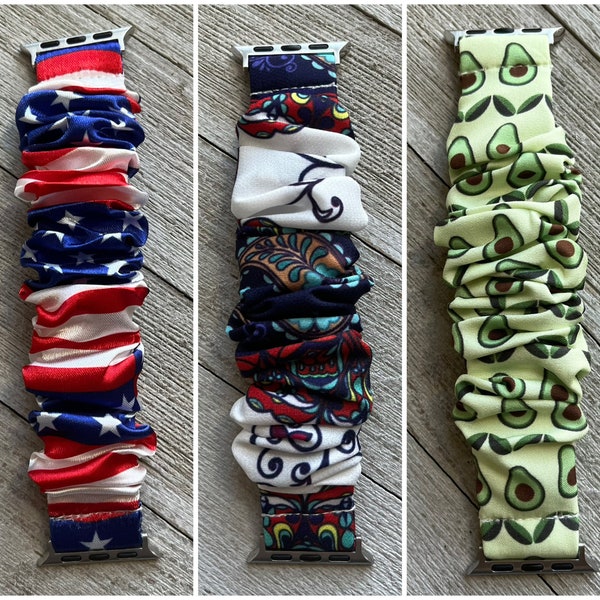 Scrunchie Apple Watch Band Cute Design