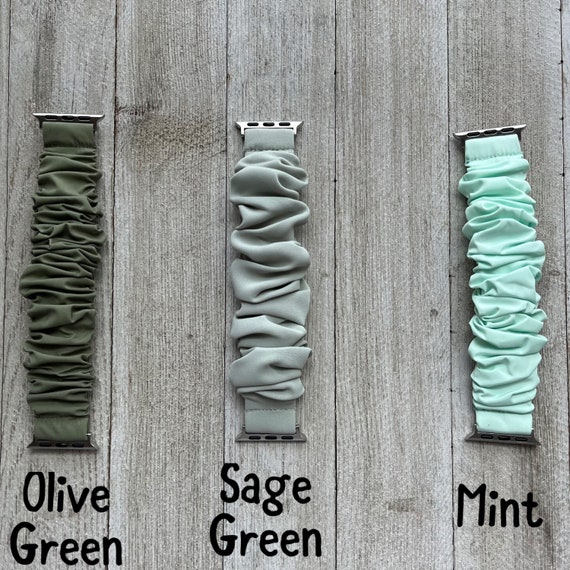 Scrunchie Watch Band Compatible With Apple Iwatch Series 1-7 38/40