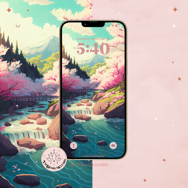 iPhone Wallpaper Nature, iOS Wallpaper, Phone Wallpaper Cute, Anime Phone Wallpaper, Colorful Cartoon Aesthetic, Android Phone Wallpaper