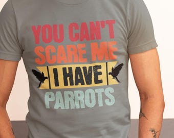 T-shirt Parrot Lover: T-shirt grappige vogelliefhebber