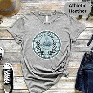 Sea Cow University T-Shirt: Manatee Lover Gift