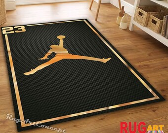 Jordan Jump Man Rug - Etsy
