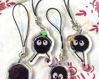 soot sprites phone charms