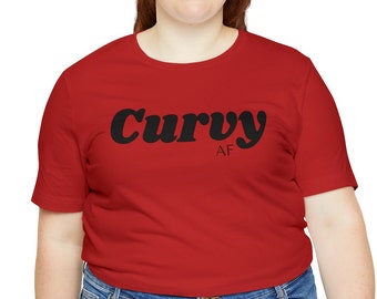 Female Empowerment, Feminism tshirt, Minimalist tshirt, Girl Power tee, Curvy And Proud Shirt, Strong Woman Tee, Plus Size Tee, Girl Power