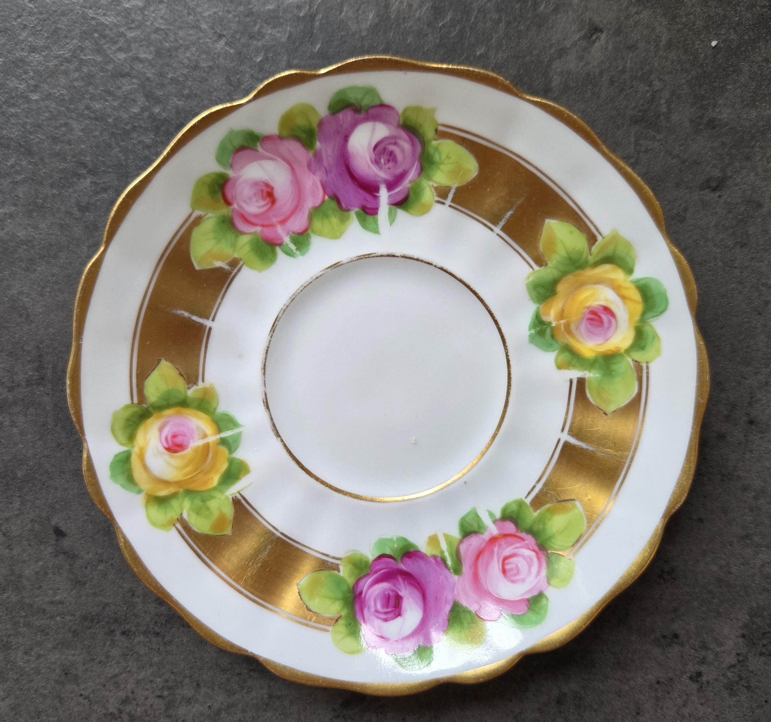 Antique China With Yellow Flowers - Etsy