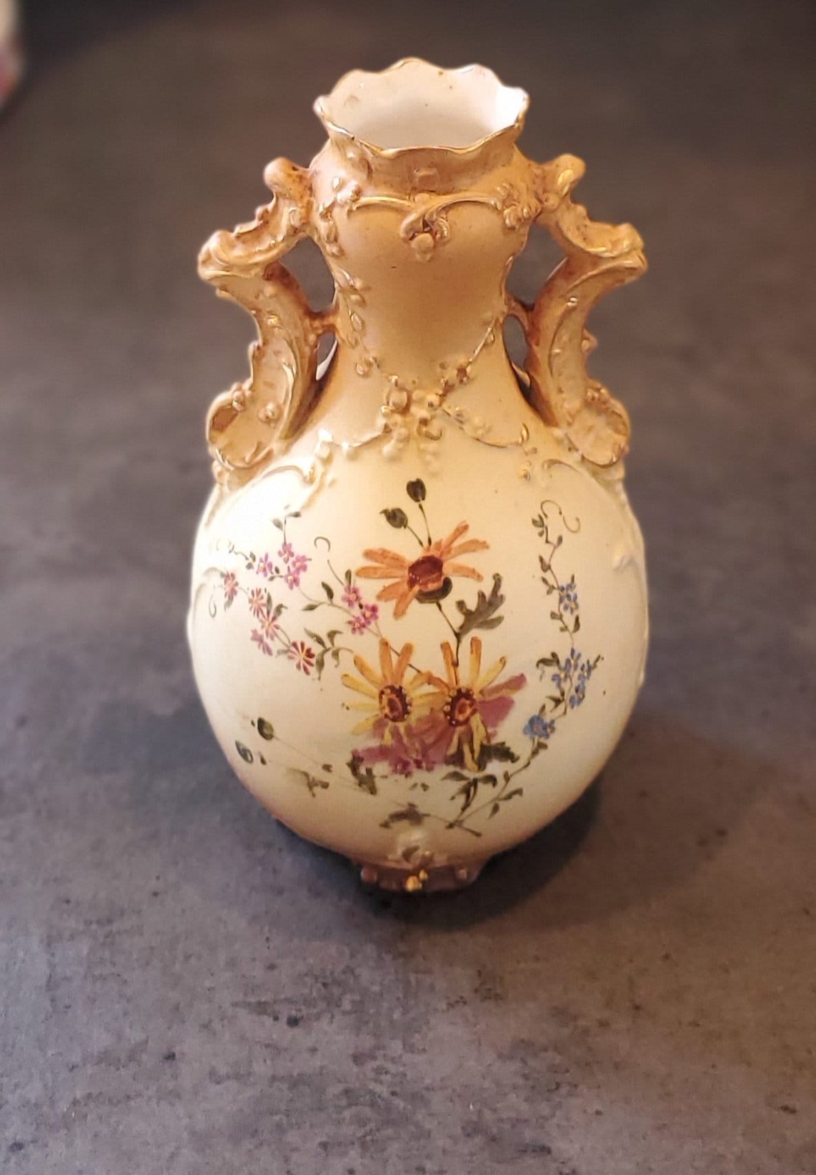 Antique Ernst Wahliss Depose Turn Wien Austria Porcelain Bisque