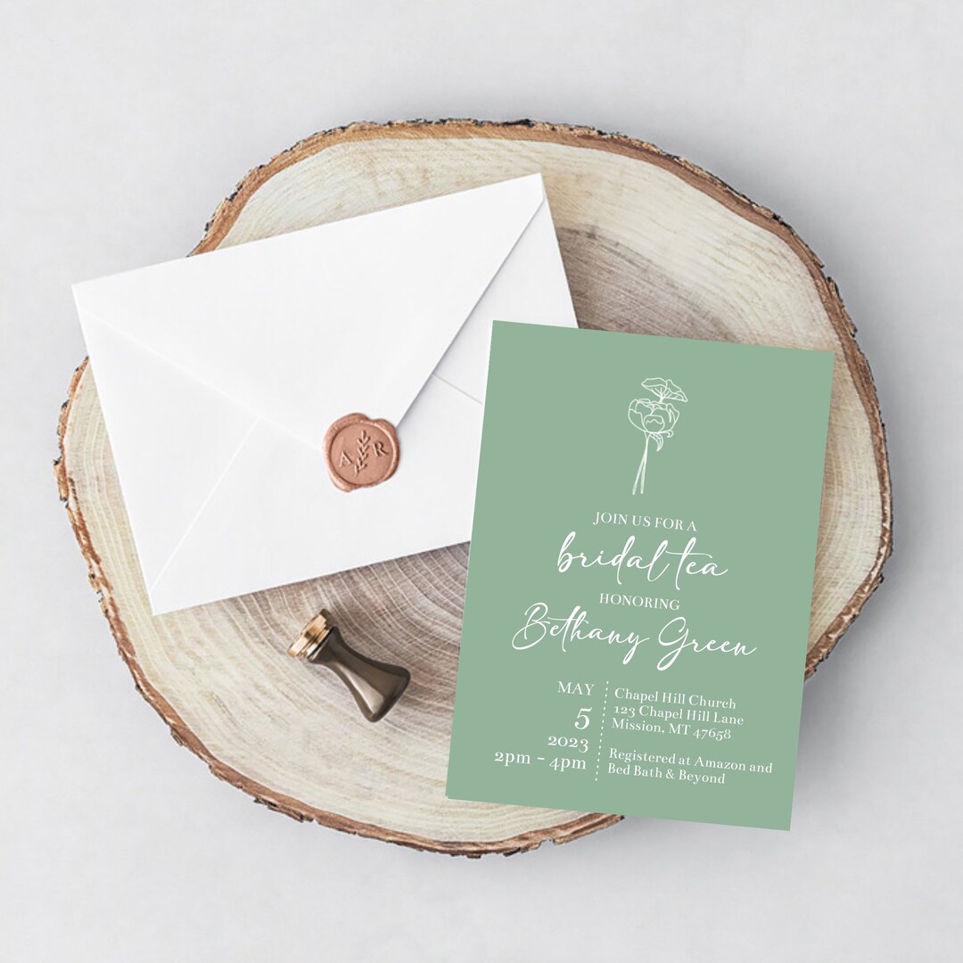 Customizable Event Invitation - Etsy