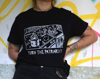 T-shirt "Burn the patriarchy"