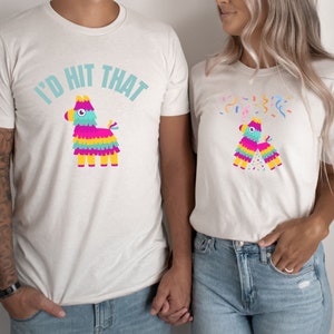 Chemise Cinco de Mayo drôle de couples, T-shirt potable de couples, T-shirt de couples mexicains drôles, T-shirt de Cinco de Mayo assorti, T-shirt de fiesta du Mexique