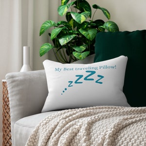 Cozy Travel Pillow. Baby Pillow toddler pillow for school, travel, sleepovers. Adult travel pillow throw pillow
