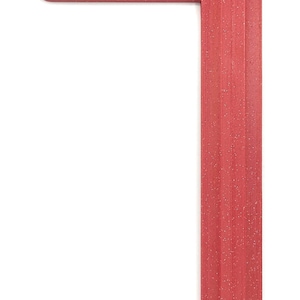 May include: Red plastic mailbox flag with the words "US MAIL" cut out in white.