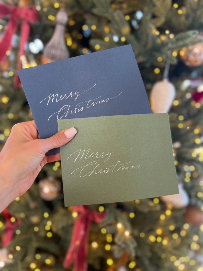 Custom Calligraphy Handaddressed Envelopes Etsy