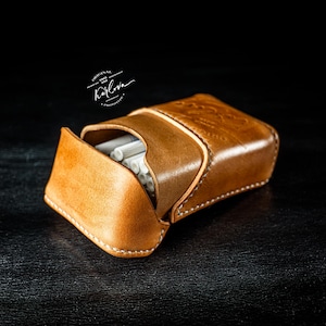 Leder Zigaretten-/Karten-Etui PDF Schnittmuster: Mit Video Tutorial (SVG, DXF)