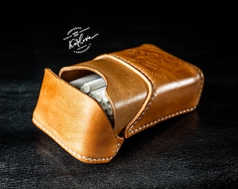 Leather Cigarette/Card Case PDF Pattern: With Video Tutorial (SVG, DXF)