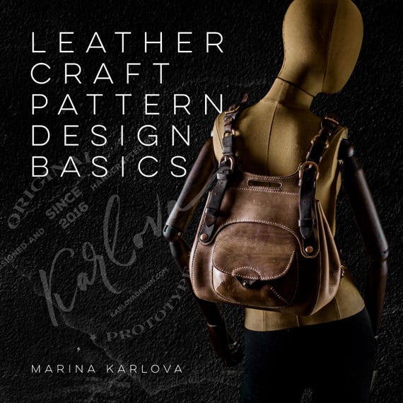 Leather Craft Pattern Design Basics – E-book | Learn to Create Leatherwork Patterns with Adobe Illustrator