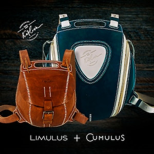 Limulus and Cumulus Combo: Pattern Bundle for Leather Craft. Backpack Templates, PDF Download