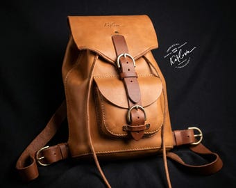 Sloop Leather Backpack Pattern, Classic Rucksack Template, DIY PDF Download