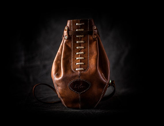 Rugby leather backpack cheap