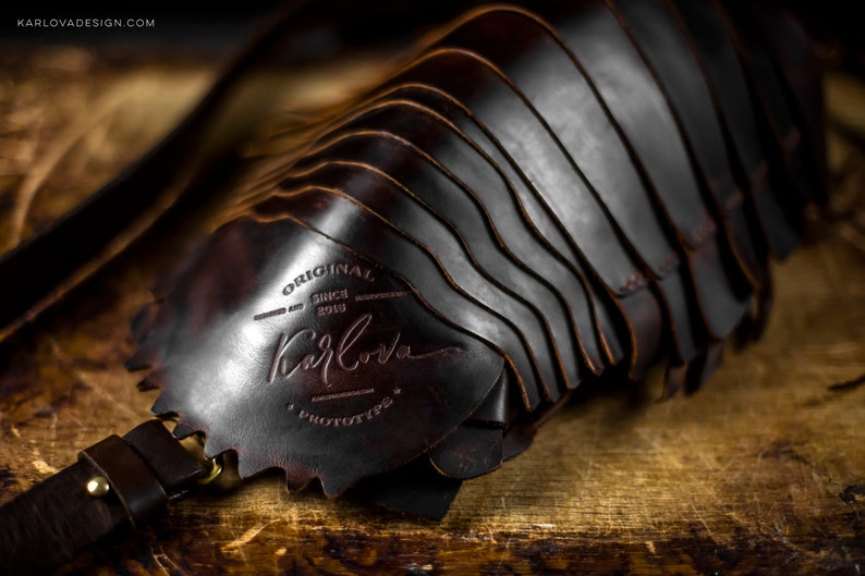 Leather Isopod Sling PDF Pattern with SVG file. Giant Deep Sea Bathynomus Bag Template Download (with video tutorial)