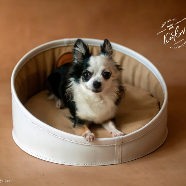 Small Leather Pet Bed "Bonny" PDF Pattern Leather Craft Template. PDF Download