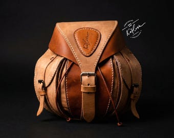 Da Bomb Leather Backpack Pattern, Leathercraft Template, DIY PDF Download