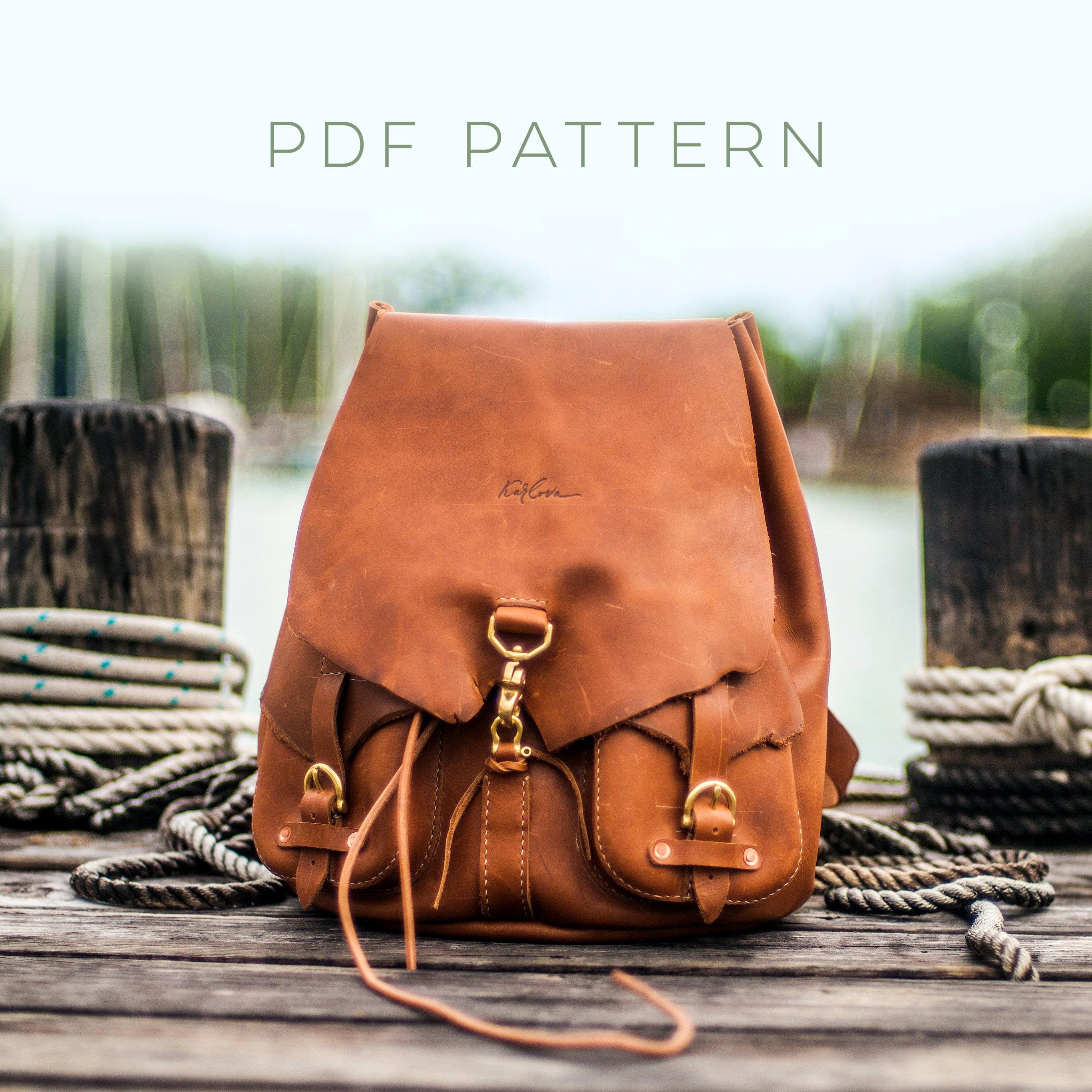 Leather Backpack Pattern