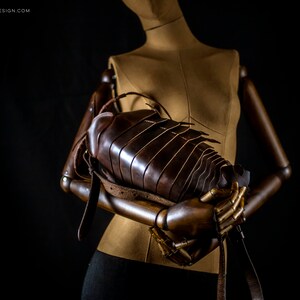 Leather Isopod Sling PDF Pattern with SVG file. Giant Deep Sea Bathynomus Bag Template Download (with video tutorial)