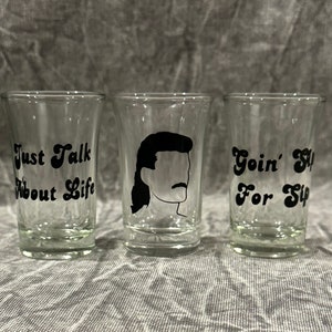 Morgan Wallen Shot Glass Set Country Music just talking about life goin sip for sip last night