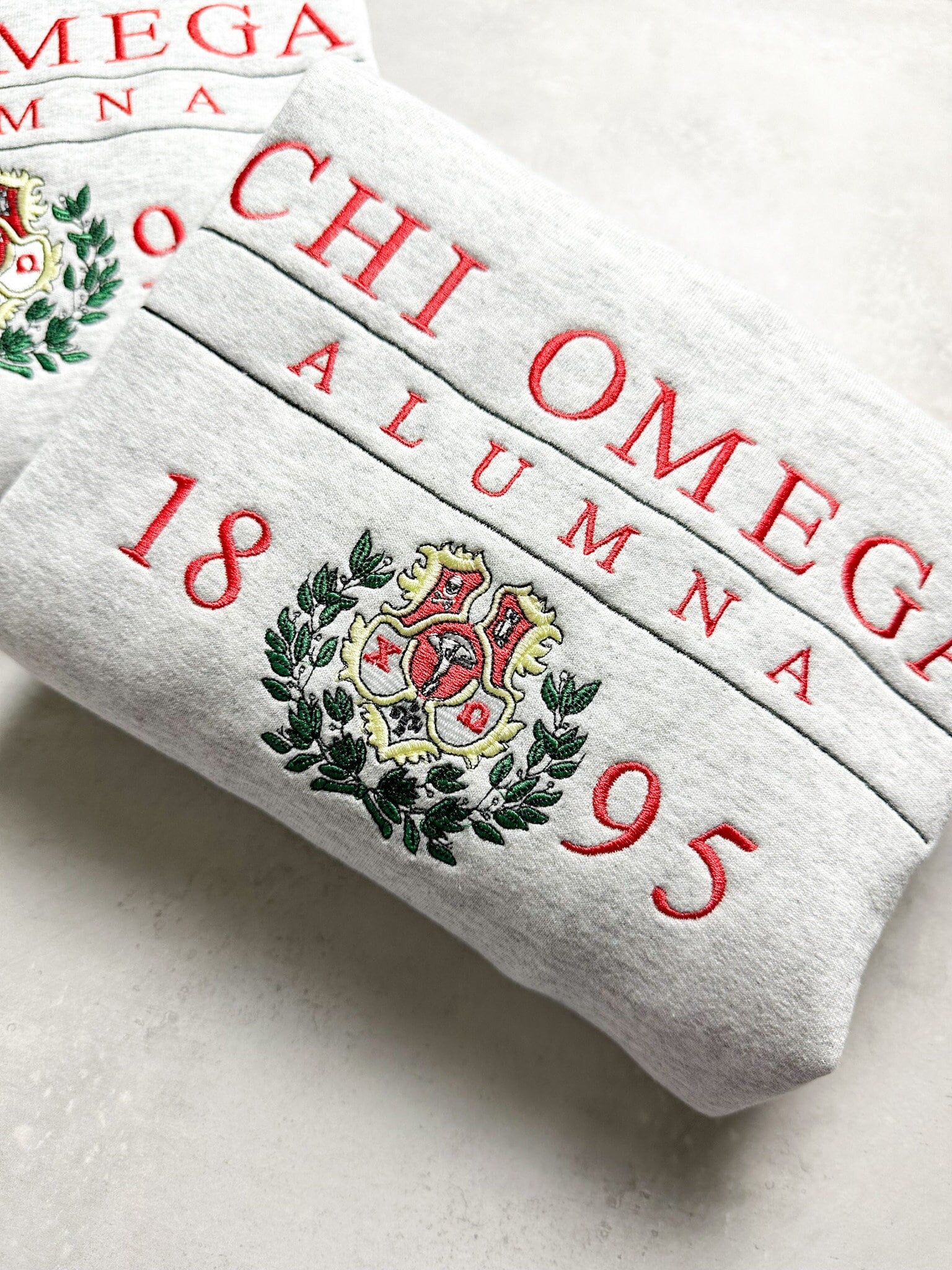 Alpha Chi Omega No Sew Fleece Throw Blanket Kit 48 Wide 