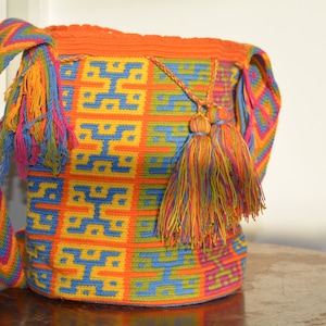 MOCHILA BAG COLOMBIA Tote Bag made by the Wayuu Indigenous Peoples