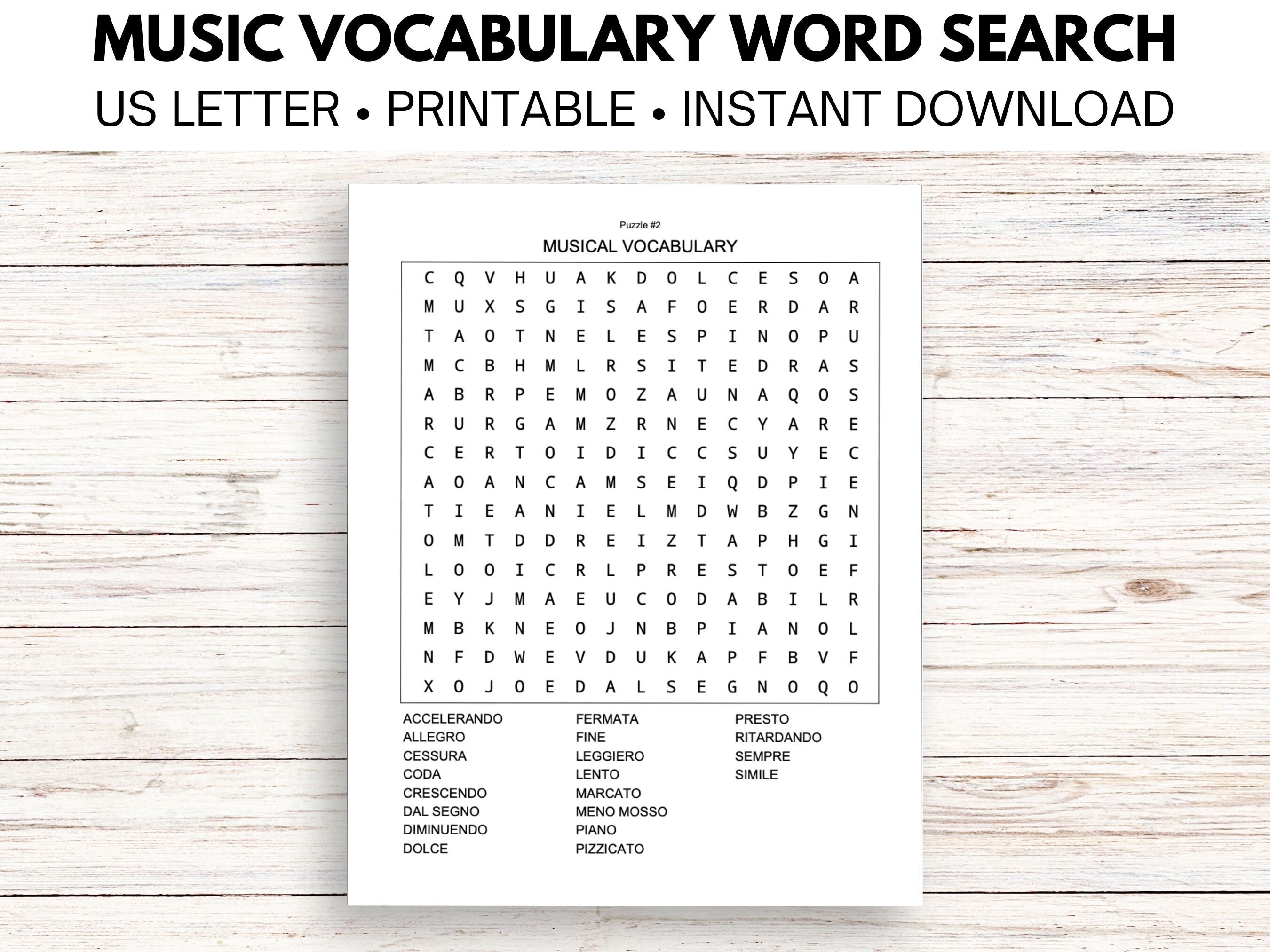 music-vocabulary-word-search-worksheet-pdf-etsy